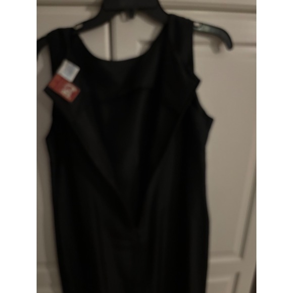 Silk Asian-Inspired Sheath Dress Cheongsam Frog Closures Black‎ Medium - Picture 5 of 5